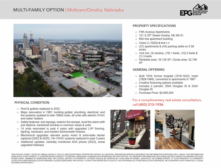 121 S 25th St, Omaha, NE à vendre - Autre – Image 2 sur 3