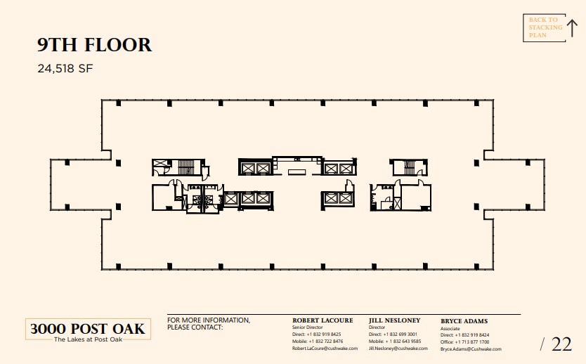 3000 Post Oak Blvd, Houston, TX à louer Plan d’étage– Image 1 sur 1