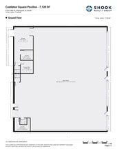 5612-5769 Castleton Corner Ln, Indianapolis, IN à louer Plan de site– Image 1 sur 1