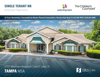 Plus de détails pour 17727 Mentmore Blvd, Land O' Lakes, FL - Spécialisé à vendre