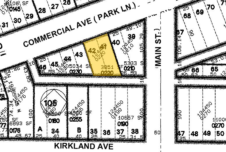 129-141 Park Ln, Kirkland, WA à louer - Plan cadastral – Image 3 sur 4