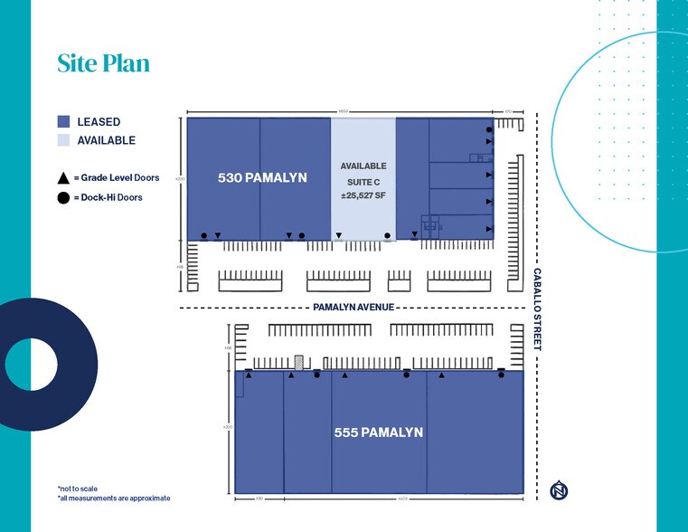 530 E Pamalyn Ave, Las Vegas, NV à louer - Plan de site – Image 2 sur 3