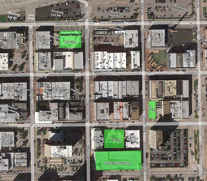 2100 Market St, Galveston, TX à vendre - Aérien – Image 2 sur 8