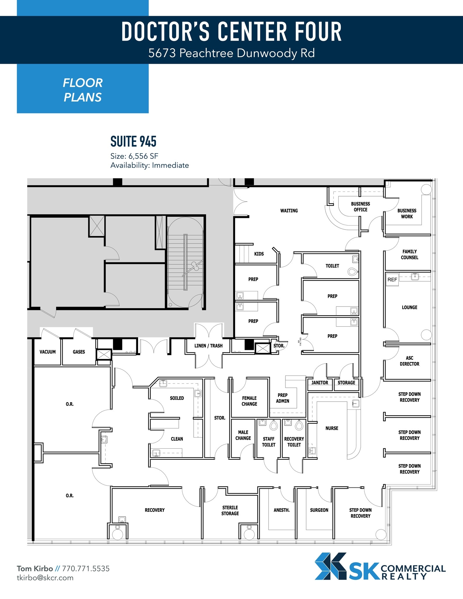 5673 Peachtree Dunwoody Rd NE, Atlanta, GA à louer Plan de site– Image 1 sur 1