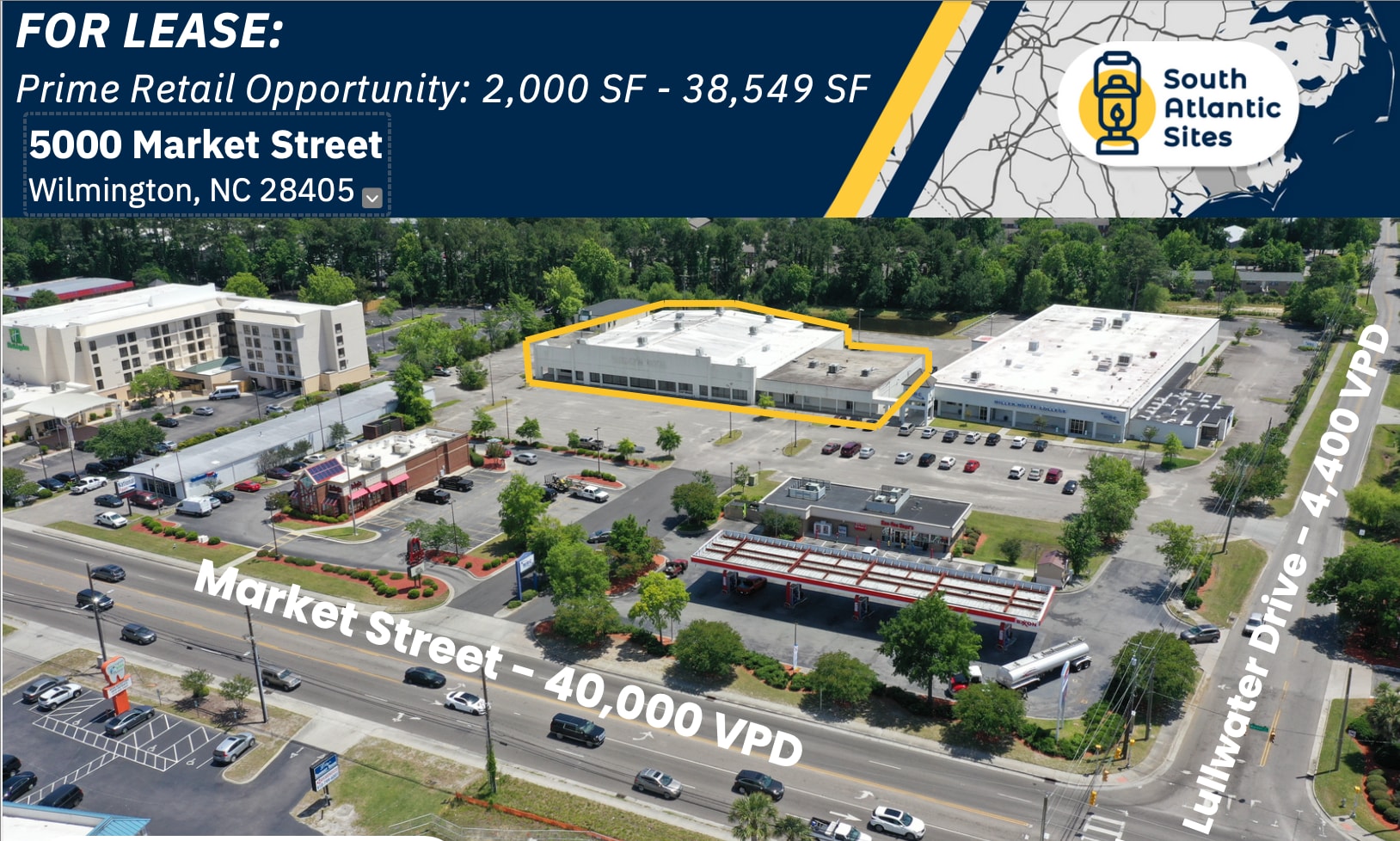 5000 Market St, Wilmington, NC à louer Photo de l’immeuble– Image 1 sur 5