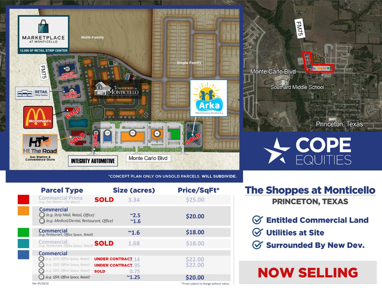 E.Monte Carlo & Longneck Rd, Princeton, TX à vendre Photo de l’immeuble– Image 1 sur 11