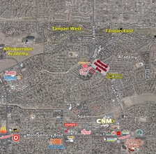 5809 Juan Tabo Blvd NE, Albuquerque, NM - VUE AÉRIENNE  vue de carte