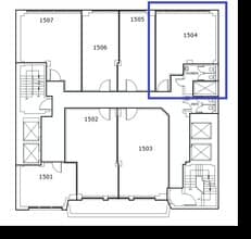 262 W 38th St, New York, NY à louer Plan d’étage– Image 2 sur 2