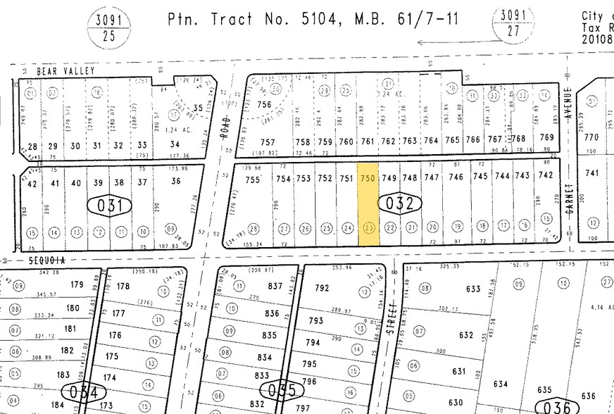 17096 Sequoia, Hesperia, CA à louer - Plan cadastral – Image 3 sur 4