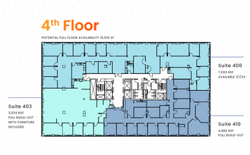 8150 Leesburg Pike, Vienna, VA à louer Plan d’étage– Image 1 sur 5