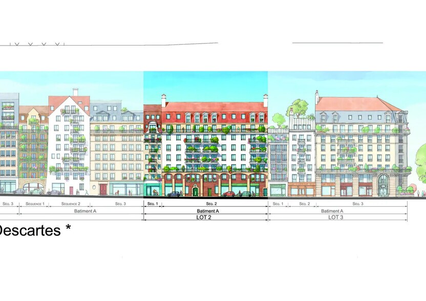 85 Avenue Descartes, Le Blanc-Mesnil à louer - Photo de l’immeuble – Image 2 sur 4