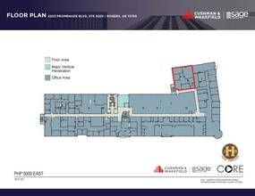 2203 S Promenade Blvd, Rogers, AR à louer Plan d’étage– Image 1 sur 1