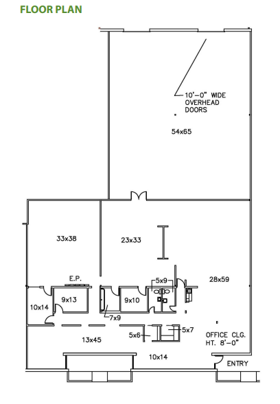 7240-7248 Wynnwood Ln, Houston, TX à louer Plan d’étage– Image 1 sur 1