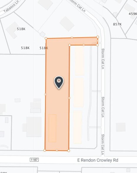 4305 FM 1187, Burleson, TX à louer - Plan cadastral – Image 2 sur 5
