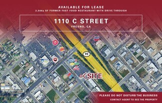 Plus de détails pour 1110 C St, Fresno, CA - Local commercial à louer