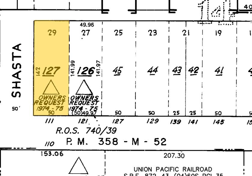 101-111 1st St, Los Altos, CA à louer - Plan cadastral – Image 2 sur 2