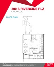 300 S Riverside Plz, Chicago, IL à louer Plan d’étage– Image 1 sur 1