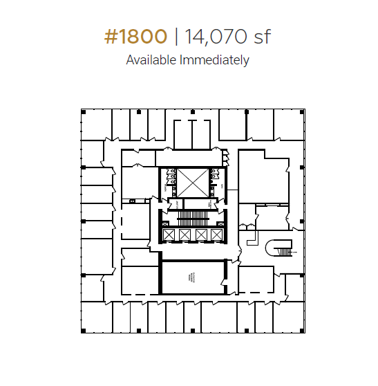 10235 101st St NW, Edmonton, AB à louer Plan d’étage– Image 1 sur 1