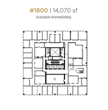 10235 101st St NW, Edmonton, AB à louer Plan d’étage– Image 1 sur 1