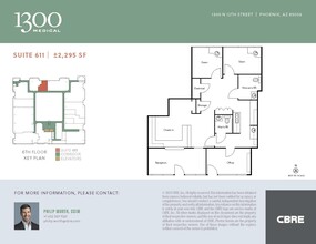 1300 N 12th St, Phoenix, AZ à louer Plan d’étage– Image 1 sur 1