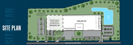 4055 Deerpark Blvd S, Elkton, FL à louer Plan de site– Image 1 sur 1