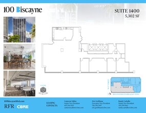 100 N Biscayne Blvd, Miami, FL à louer Plan de site– Image 1 sur 1