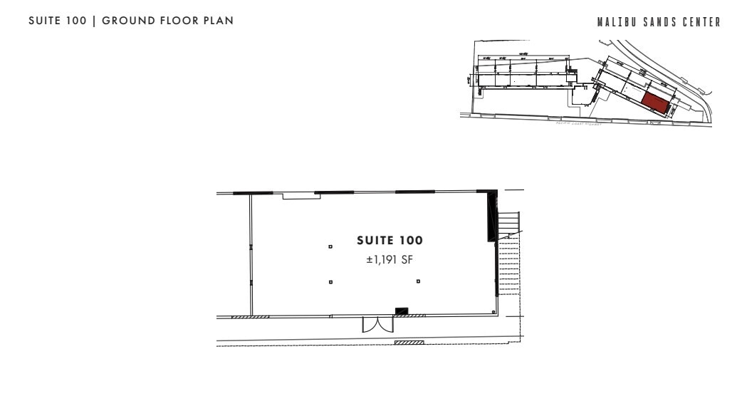 22333 Pacific Coast Hwy, Malibu, CA à louer Plan d’étage– Image 1 sur 1