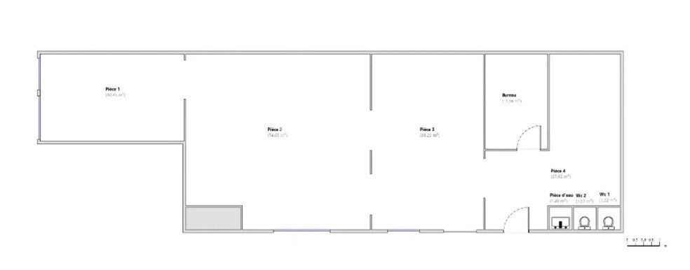 Local commercial dans Lyon à vendre - Plan d’étage – Image 2 sur 2