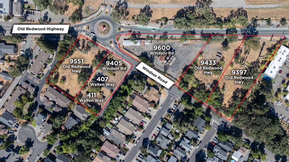 9600 Windsor Rd, Windsor, CA à vendre - Aérien – Image 2 sur 11