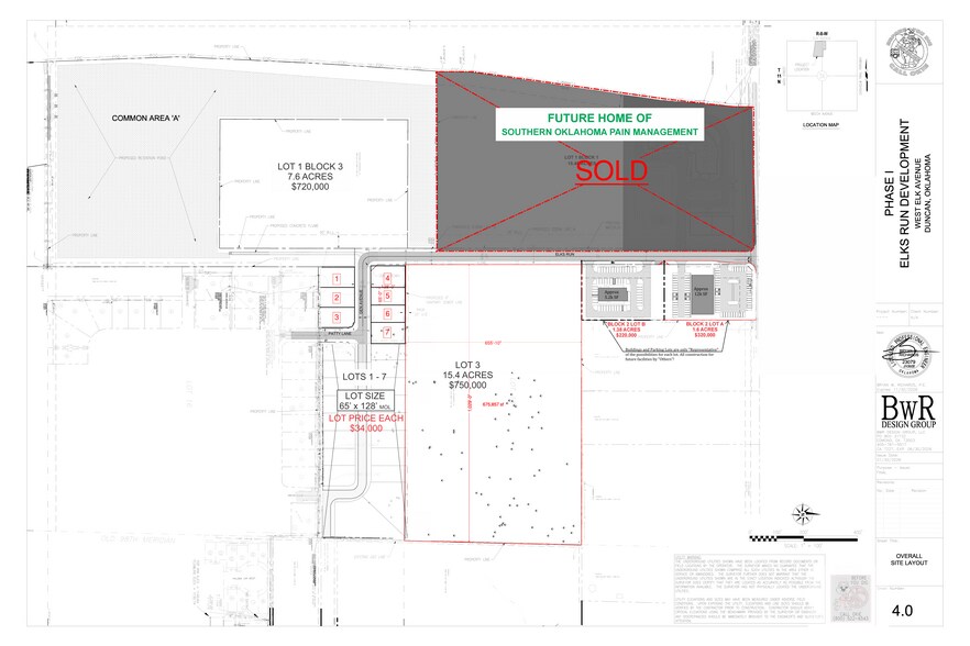 3608 W Elk Ave, Duncan, OK à vendre - Plan de site – Image 3 sur 15