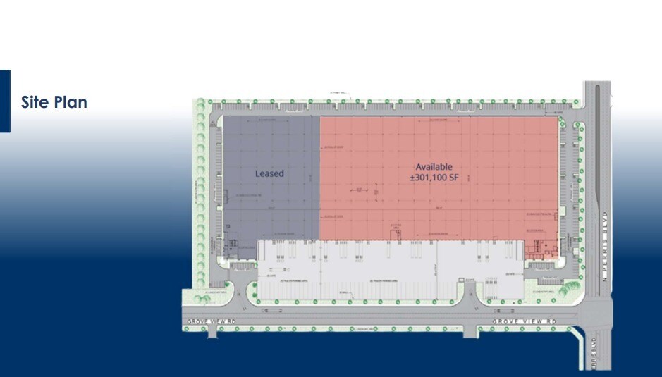 24950 Grove View Rd, Moreno Valley, CA à louer Plan de site– Image 1 sur 1