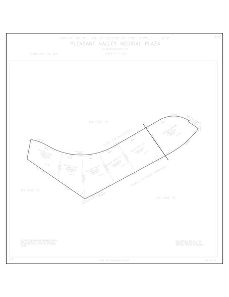 5700 S Adams Pky, Washington Terrace, UT à vendre - Plan de site – Image 2 sur 2