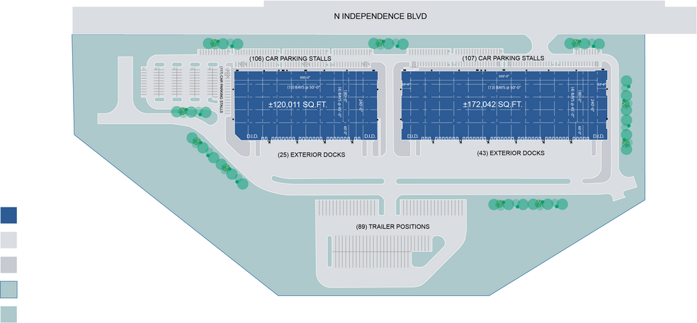 755 N Independence Blvd, Romeoville, IL à louer - Plan de site – Image 1 sur 4