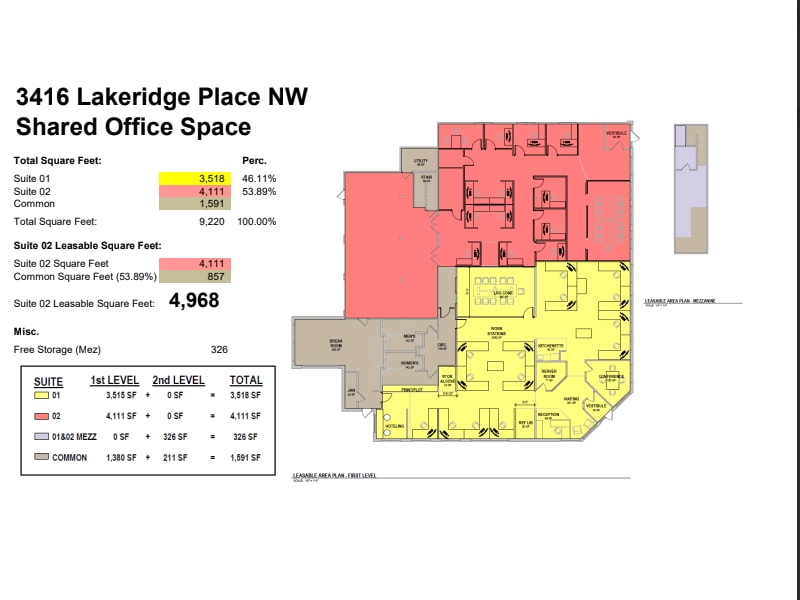 3416 Lakeridge Pl NW, Rochester, MN à louer Plan d’étage type– Image 1 sur 1