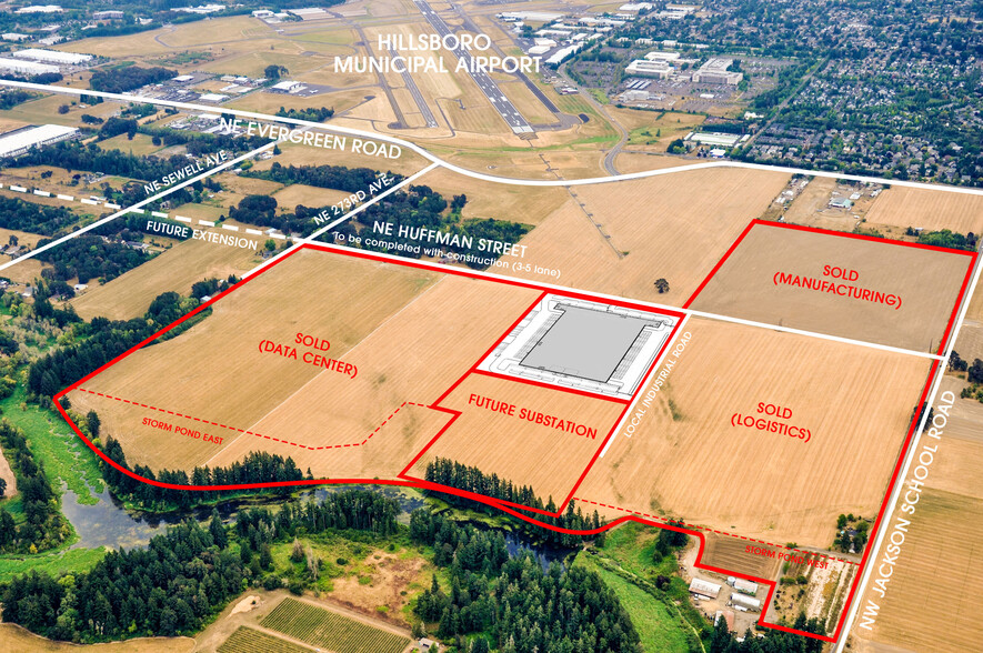 2625 NE Huffman Rd, Hillsboro, OR à vendre - Aérien – Image 3 sur 4