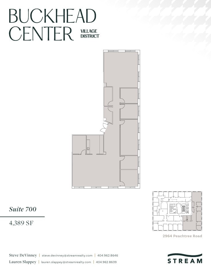 2970 Peachtree Rd NW, Atlanta, GA à louer Plan d’étage– Image 1 sur 1