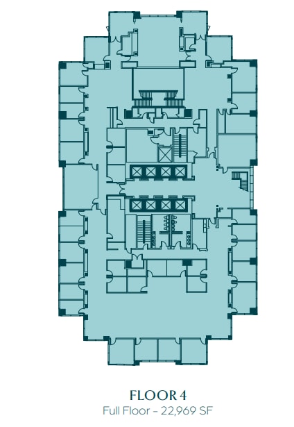 951 E Byrd St, Richmond, VA à louer Plan d’étage– Image 1 sur 1