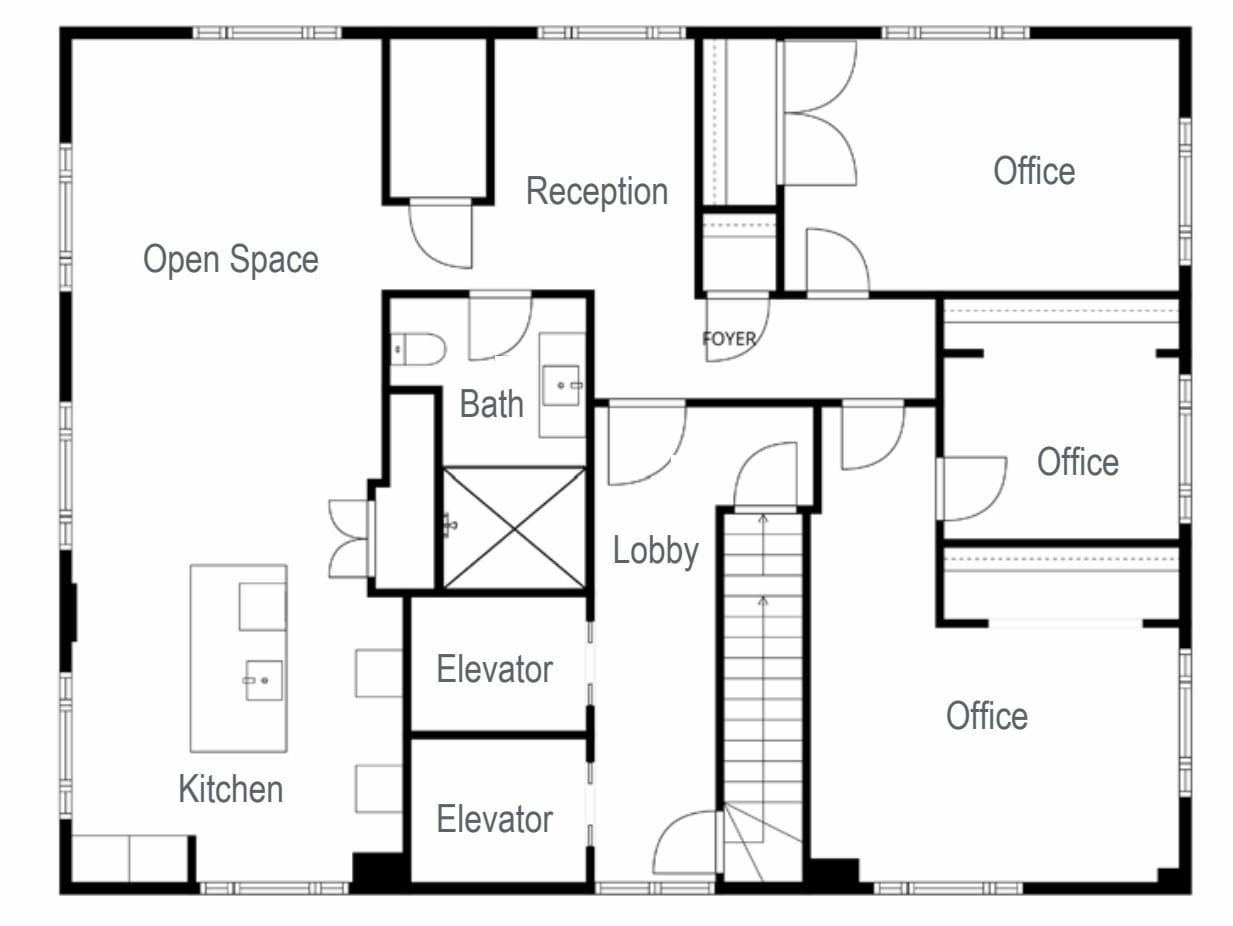409 13th St, Oakland, CA à louer Plan d’étage– Image 1 sur 1