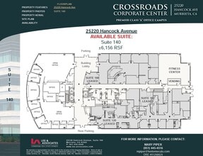 25220 Hancock Ave, Murrieta, CA à louer Plan d’étage– Image 1 sur 1