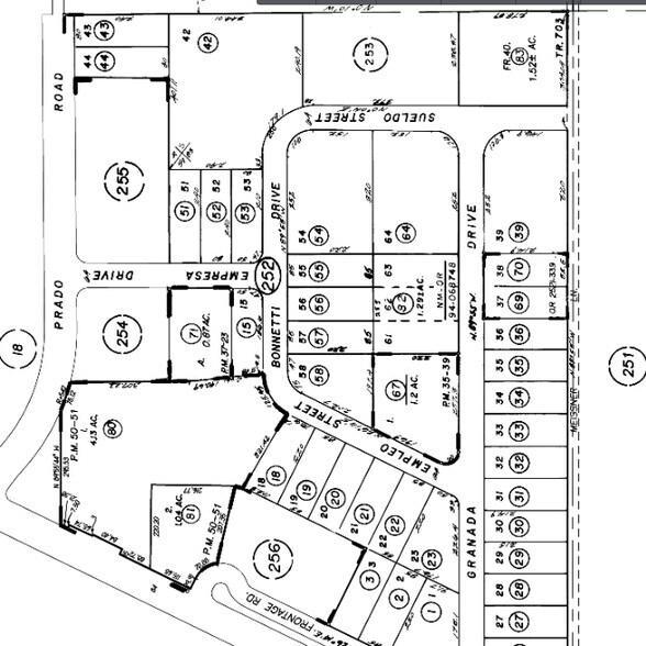 219 Bonetti Dr, San Luis Obispo, CA à louer - Plan cadastral – Image 2 sur 2