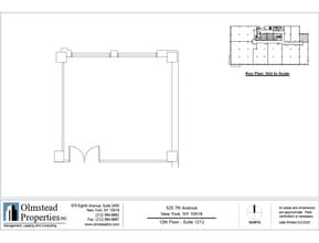 525 Seventh Ave, New York, NY à louer Plan d’étage– Image 2 sur 2