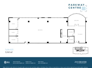 2745 Dallas Pky, Plano, TX à louer Plan d’étage– Image 1 sur 1