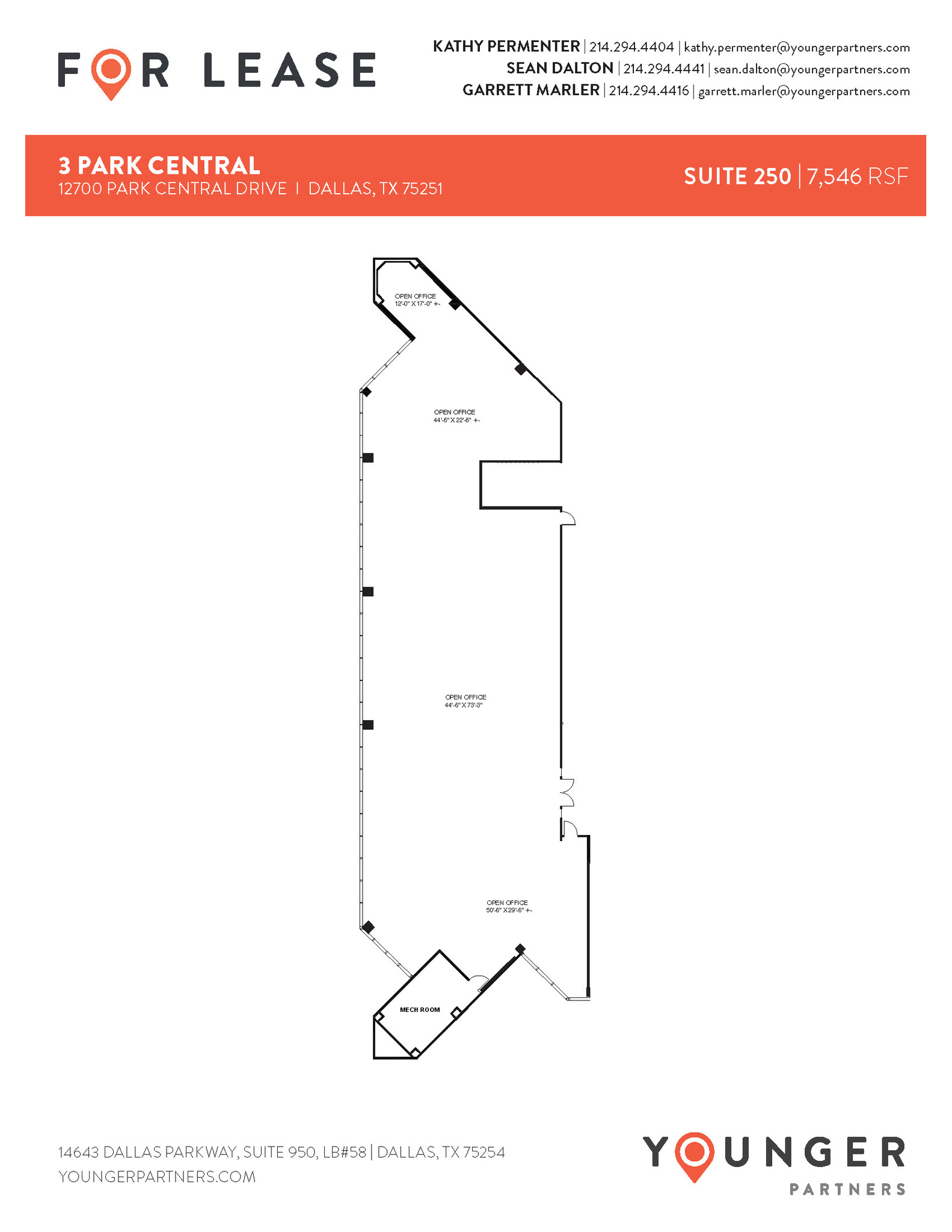 12700 Park Central Dr, Dallas, TX à louer Plan d’étage– Image 1 sur 1