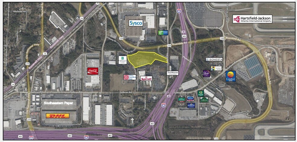 4851 Best Rd, College Park, GA à vendre - Plan cadastral – Image 2 sur 6