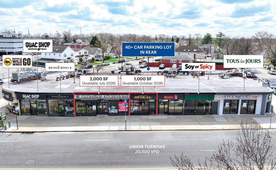 27102 - 27120 Union Tpke, New Hyde Park, NY à louer - Photo de l’immeuble – Image 1 sur 10