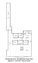 505 W University Ave, Georgetown, TX à louer Plan d’étage– Image 1 sur 1