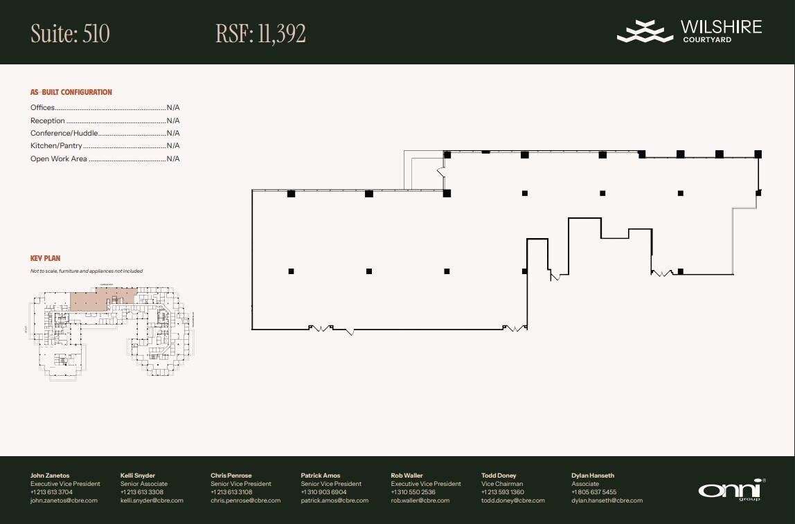 5750 Wilshire Blvd, Los Angeles, CA à louer Plan d’étage– Image 1 sur 1