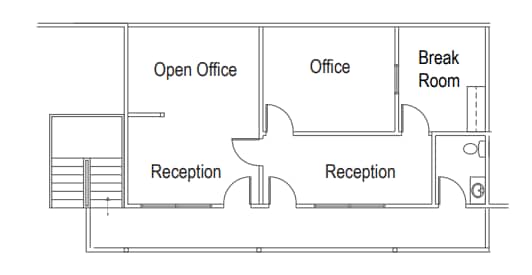 5780 Chesapeake Ct, San Diego, CA à louer Plan d’étage– Image 1 sur 1