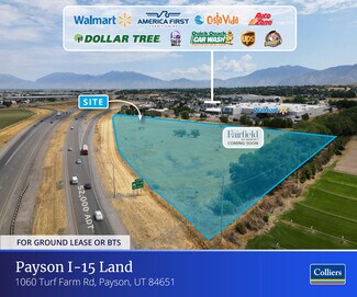Plus de détails pour 1060 S Turf Farm Rd, Payson, UT - Terrain à louer