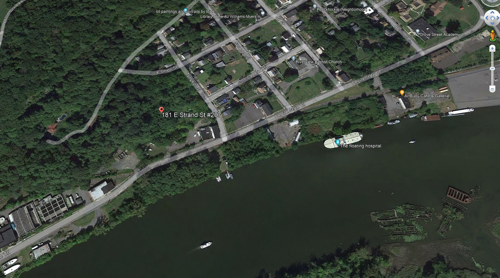 181-207 East Strand St, Kingston, NY à vendre - Aérien – Image 2 sur 2
